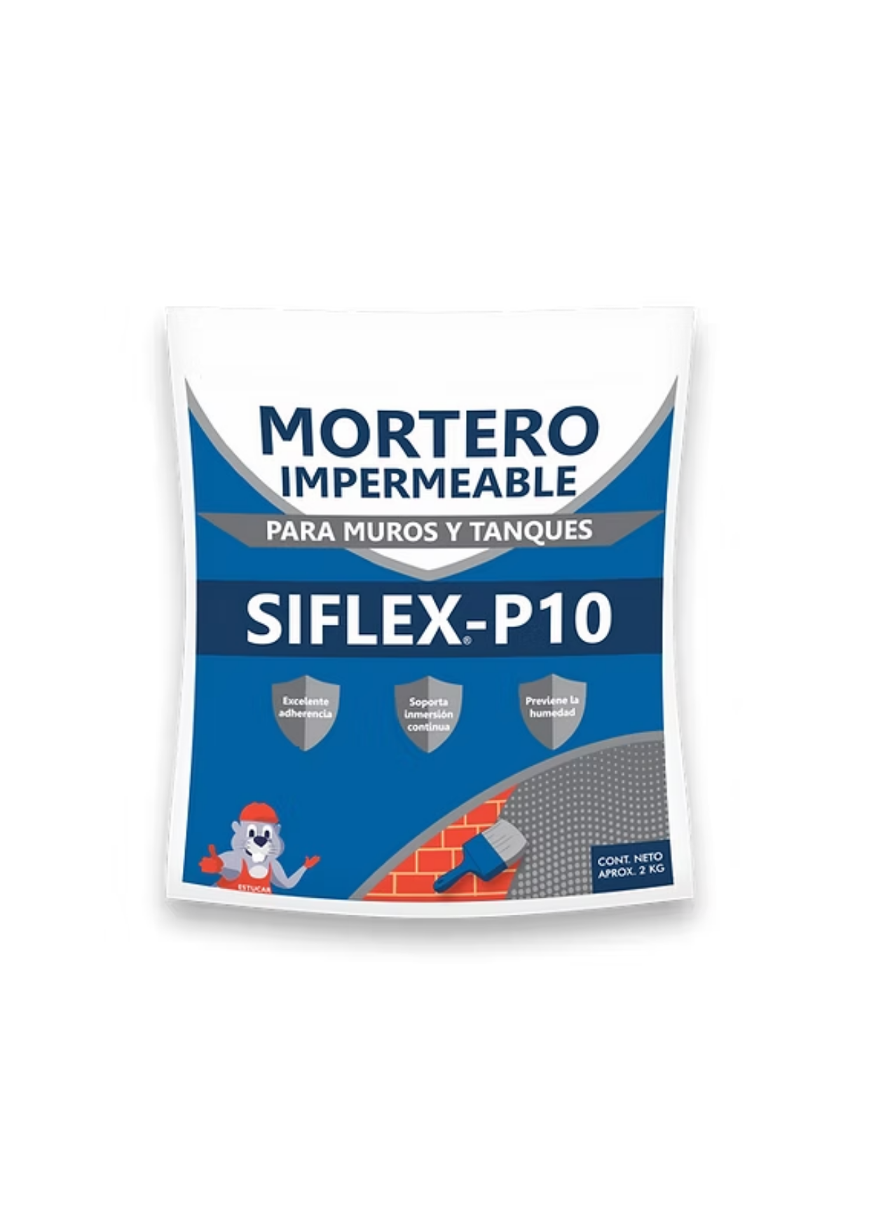 Impermeabilizante mortero siflex x 2 kg | Siflex
